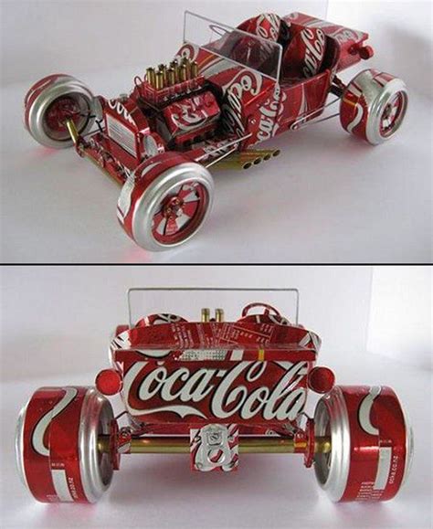 15 Creative Soda Can Crafts Cola Bricolages Boîte De Conserve Canette