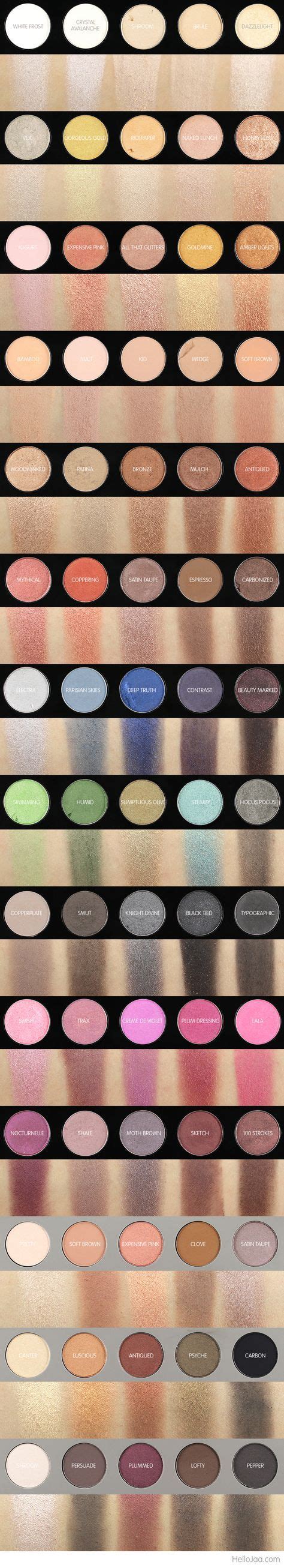My Mac Eyeshadow Collection Review And Swatches Mac Makeup Eyeshadow