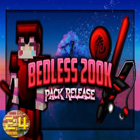 Bedless Noob 200k Pack Blue Purple 16x Mcpe Pvp Texture Pack Fps