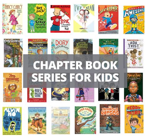 Chapter Books For Kids Series For Kindergarten1st Grade