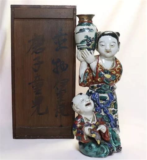 19th century old kutani ware doll statue japanese antique edo era figurine art 700 00 picclick