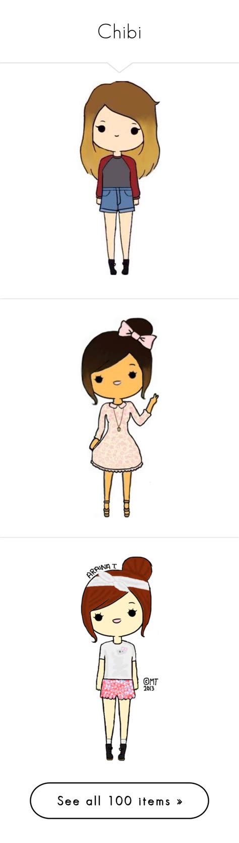 Pin By Maddie Webb On My Polyvore Finds Chibi Doodles Anime