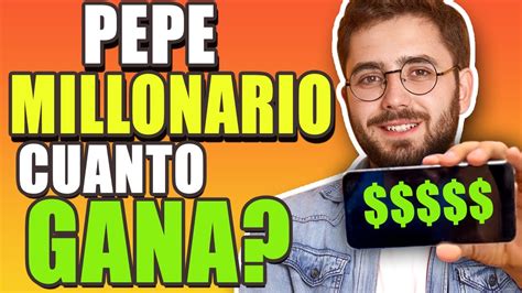 🔥💲 Cuanto Gana Pepe Milonario En Youtube 2023 Datos Reales 🔥💲 Youtube