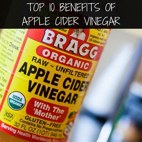Top 10 Benefits Of Apple Cider Vinegar Wellnessguide