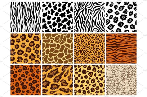 Animal pattern. Jaguar | Pre-Designed Vector Graphics ~ Creative Market