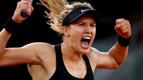 Canadian Tennis Star Eugenie Bouchard Still In Touch With Her Super