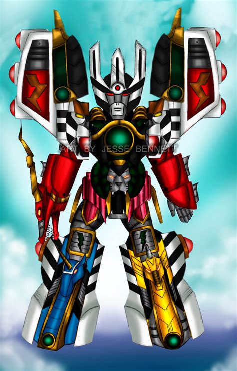 Ultimate Thunder Megazord Sentai Guardian By Blueliberty On Deviantart