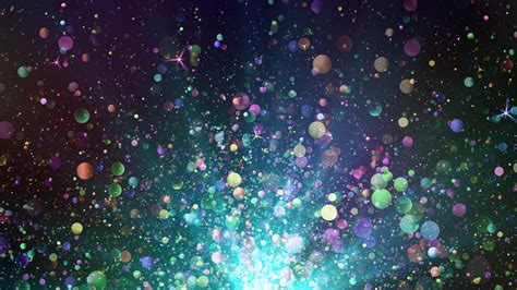 Colorful Glitter Particles Background Stock Motion Graphics Motion