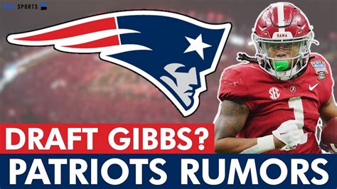 Patriots Draft Rumors Jahmyr Gibbs At 14 In 2023 Nfl Draft James