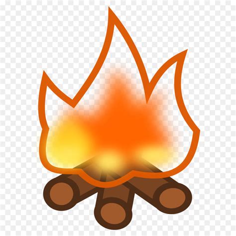 Campfire Clipart Emoji Campfire Emoji Transparent Free For Download On