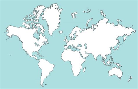 Drawing Map Of The World Map