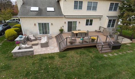 Deck And Patio Combination Contractor In Lancaster Pa Stumps Decks