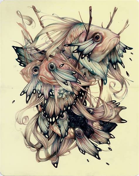 Marco Mazzoni Would Adore This As A Tatoo Juxtapoz Color Pencil Art