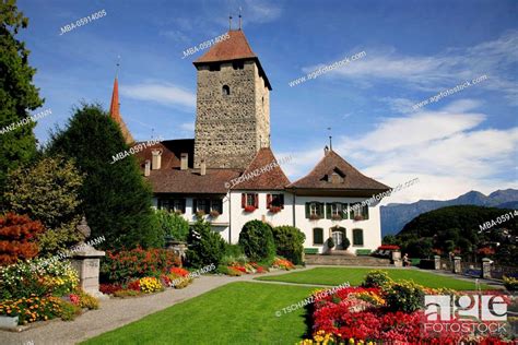 The Castle Spiez Is A Castle In Spiez At The Thunersee Niedersimmental