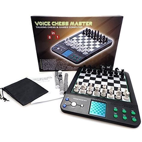 Icore Electronic Talking Chess Computer Set Magnetic Travel Voice