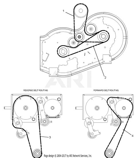 Ariens 911371 000101 012999 145hp 34 Inch Deck Parts Diagram For