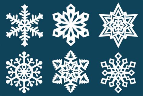 12 Free Printable Snowflake Templates Utemplates