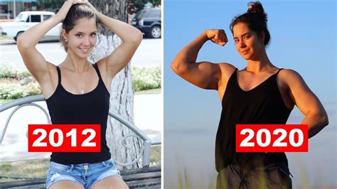 VladiSlava Galagan Transformation THEN And NOW 2012 2020 Beautiful