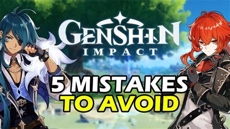 Genshin Impact Closed Beta Test Guide 5 Mistakes To Avoid Youtube