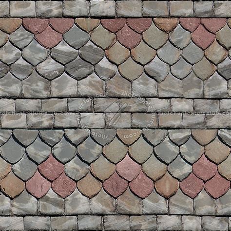 Slate Roofing Texture Seamless 03972