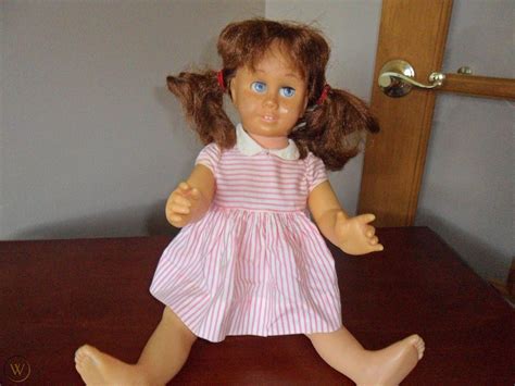 Vintage 1961 Mattel Chatty Cathy Doll With Auburn Hair