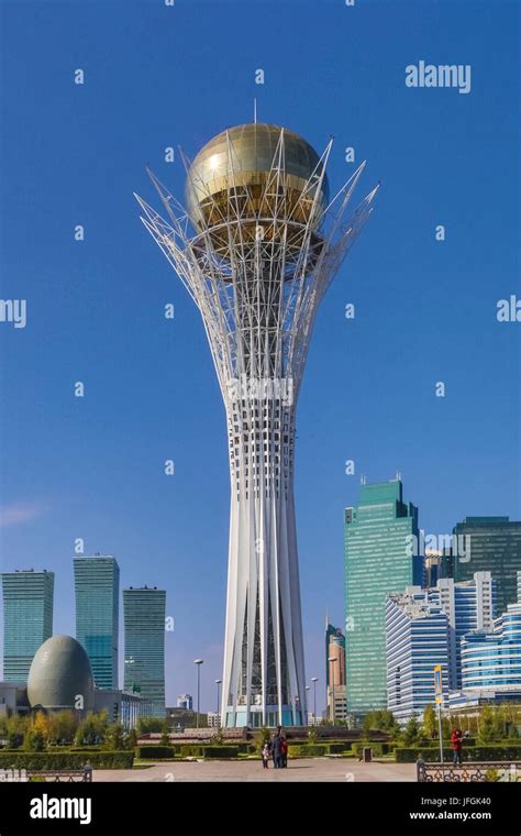 Kazakhstan Astana City New Administrative City Nurzhol Avenue And