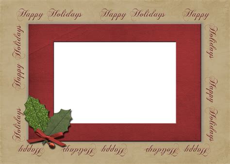 Free Christmas Card Templates For Photographers