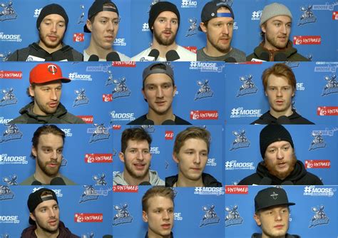 He'll forget about the giant welt on jets defenseman poolman'>tucker poolman revealed his swollen, scabbed jaw after blocking a shot. Manitoba Moose players 2018-19 end of season interviews ...
