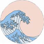 Aesthetic Icon Waves Picsart Sticker Sign Save