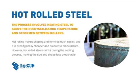 Difference Between Hot And Cold Rolled Steel Youtube
