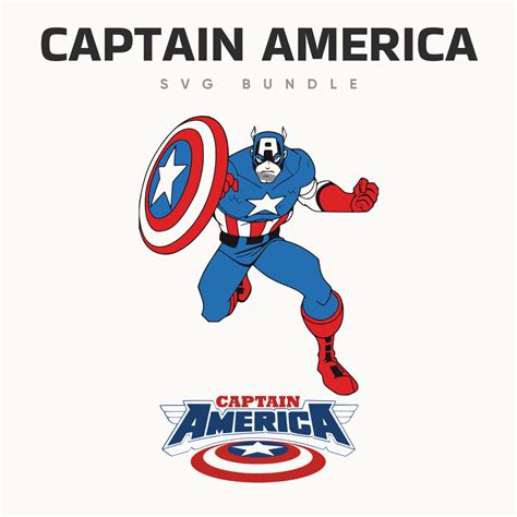 Captain America Svg Designs Masterbundles