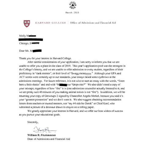 Harvard Rejects Student Who Applied With Mixed Tape E Online Au