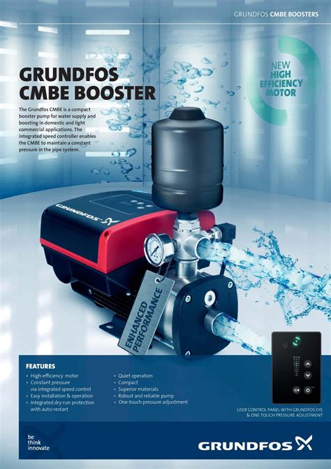 Grundfos Cmbe3 62 15hp Variable Speed Water Pump Best Price