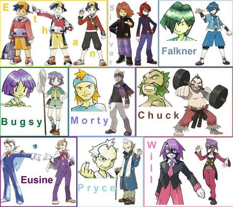 Character Tourney Poll Johto Male Pokémon Amino