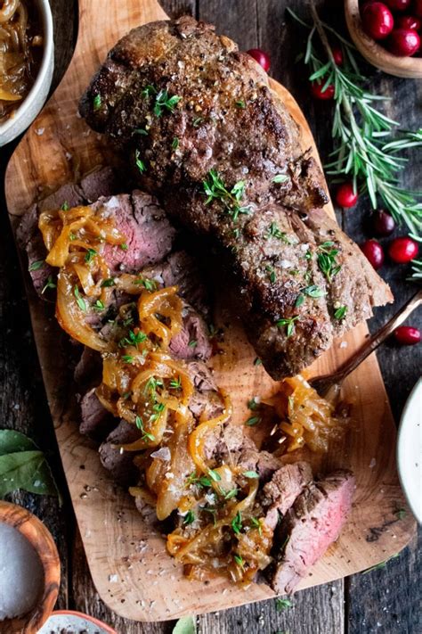 Melted in our mouths and was. Christmas Menu : Roasted Beef Tenderloin With French ...