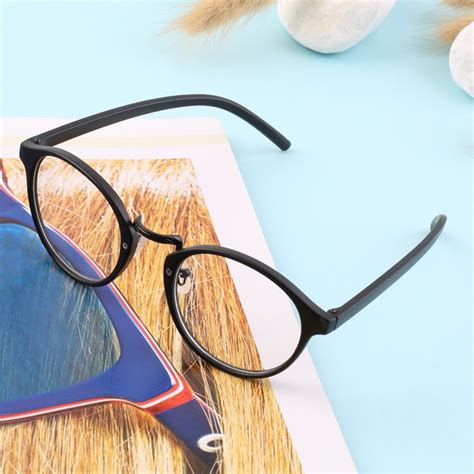 Retro Geek Vintage Nerd Large Frame Fashion Round Clear Lens Glasses Bellechic