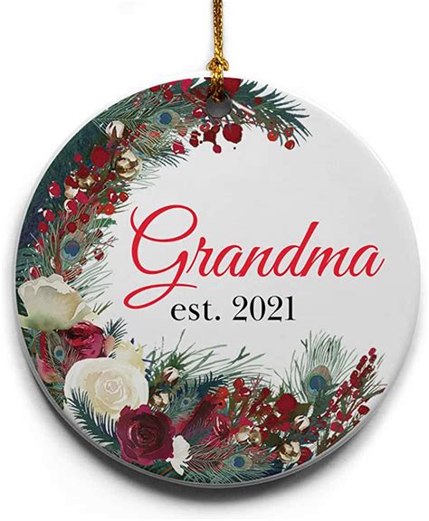 Grandma And Grandpa Ornaments