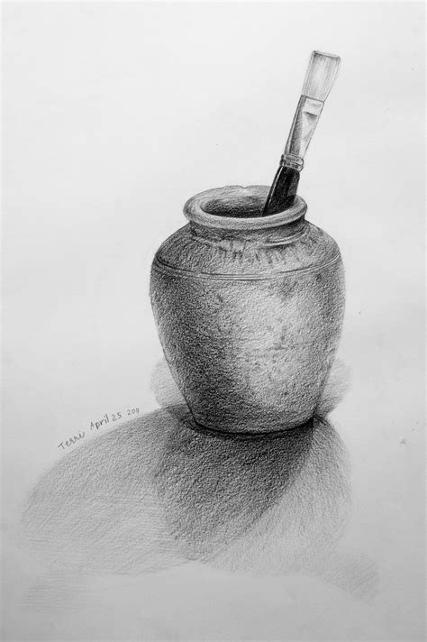 Drawing Of Pencil Shading