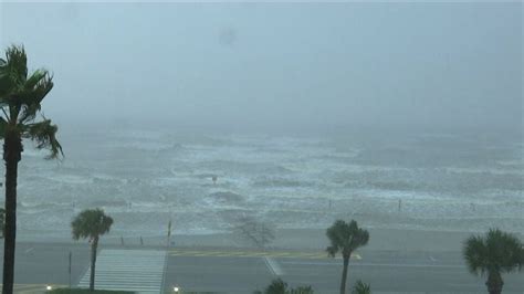 Galveston Reels From Hurricane Harvey Youtube