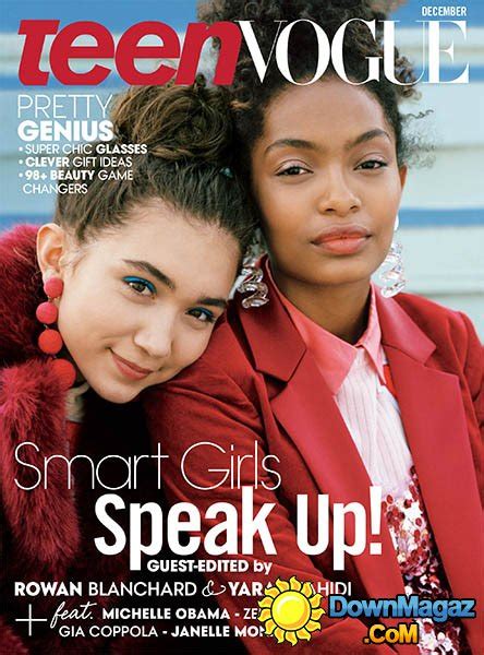 Teen Vogue 122016 Download Pdf Magazines Magazines Commumity
