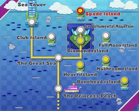 Paper Mario World Map List Of All Zones Origami King Gamewith