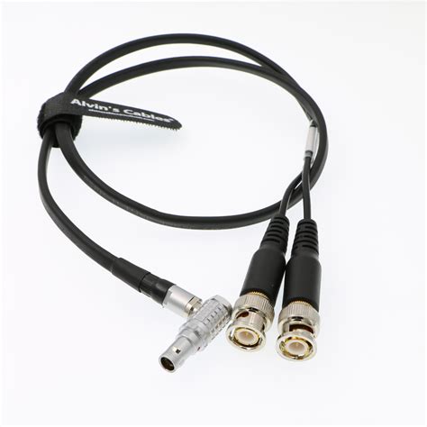 Sound Devices Bnc Timecode Cable Right Angle 5 Pin Male To Bnc Time