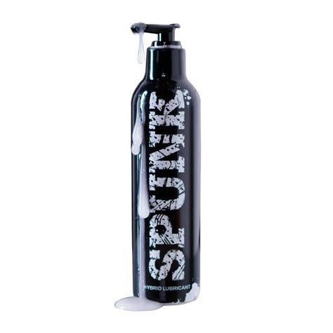 spunk lube hybrid water based silicone lubricant anal vaginal sex cum lube ebay