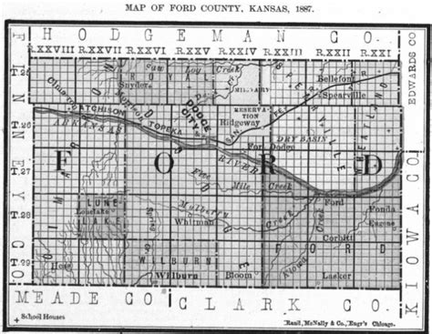 Ford County Kansas Plat Map