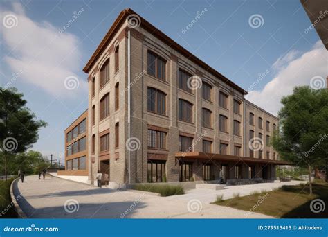 Adaptive Reuse Project With Repurposed Building As Hotel And