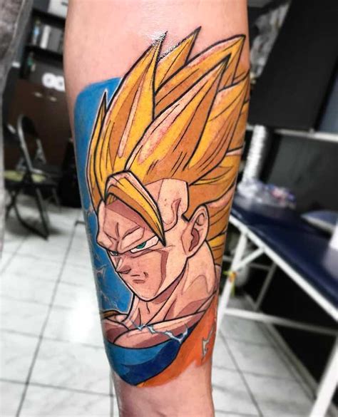 Goku Super Saiyan Tattoo