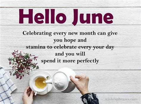 Inspirational June Quotes And Sayings For Calendars With Images June