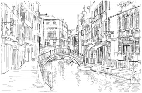 Download Romantic Venice Coloring Page - KidsPressMagazine.com | Fantastic cities coloring book, Italy ...