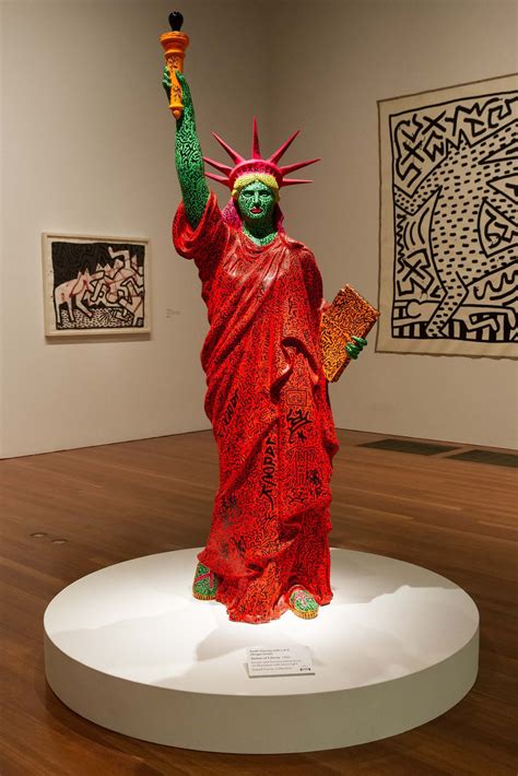 Inside the exhibition, Keith Haring: The Political... - | Keith haring