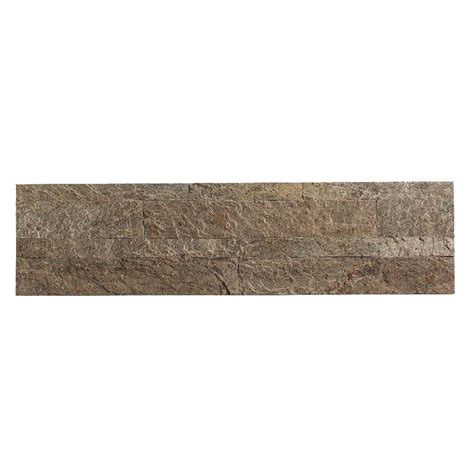 Peel and stick wood wall planks are designed to make home remodeling an exciting and easy process. Aspect 24 in. x 6 in. Peel and Stick Stone Backsplash in ...